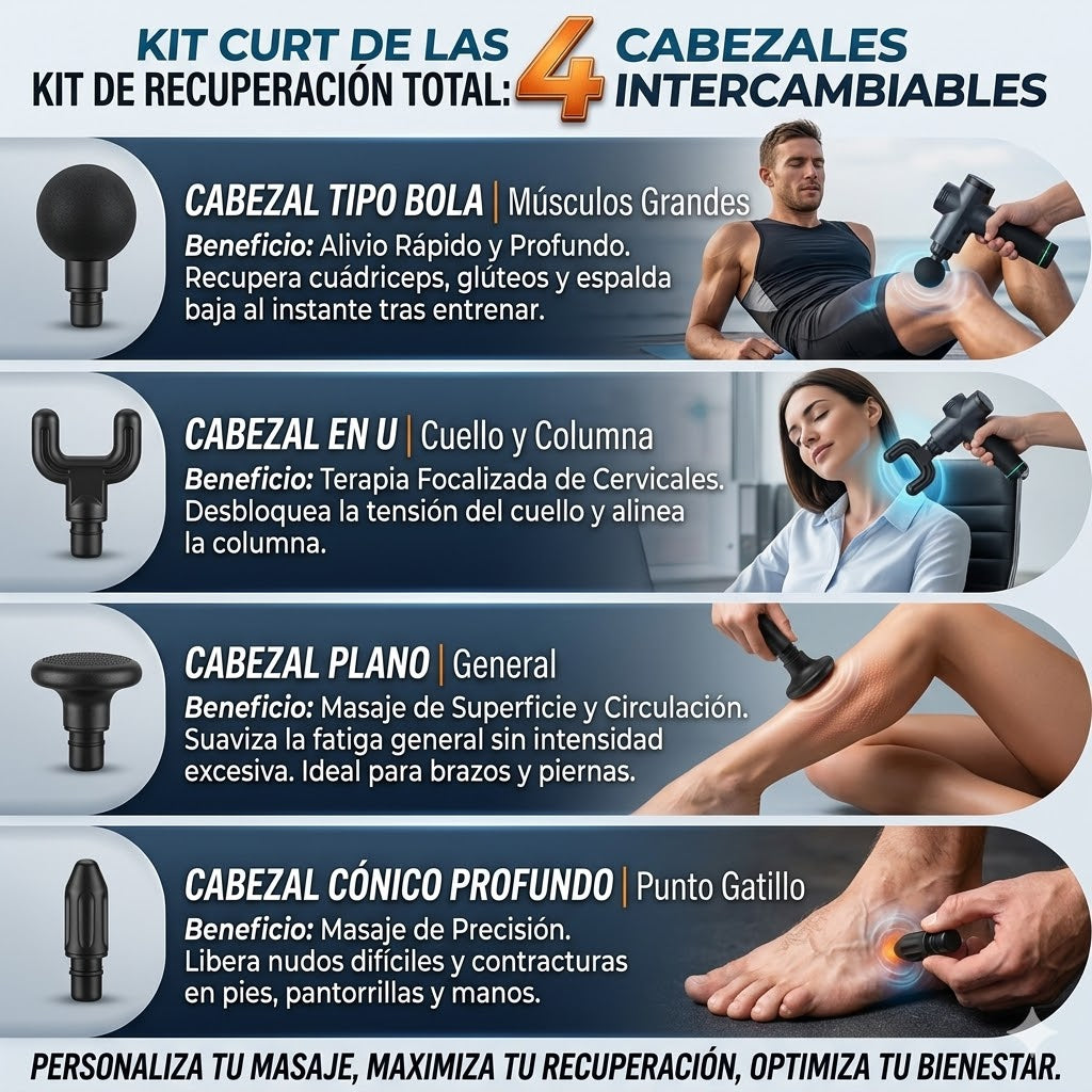 Alivio Instantáneo en tu Mano: Mini Pistola de Masaje Muscular de Tejido Profundo
